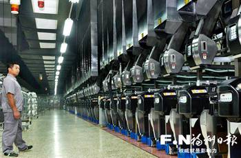 借助高科技提升产品含金量 福州纺织业加快转型升级