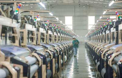 百川彩纺科技 节后全力抓生产赶订单，奋力冲刺纺织业“开门红”